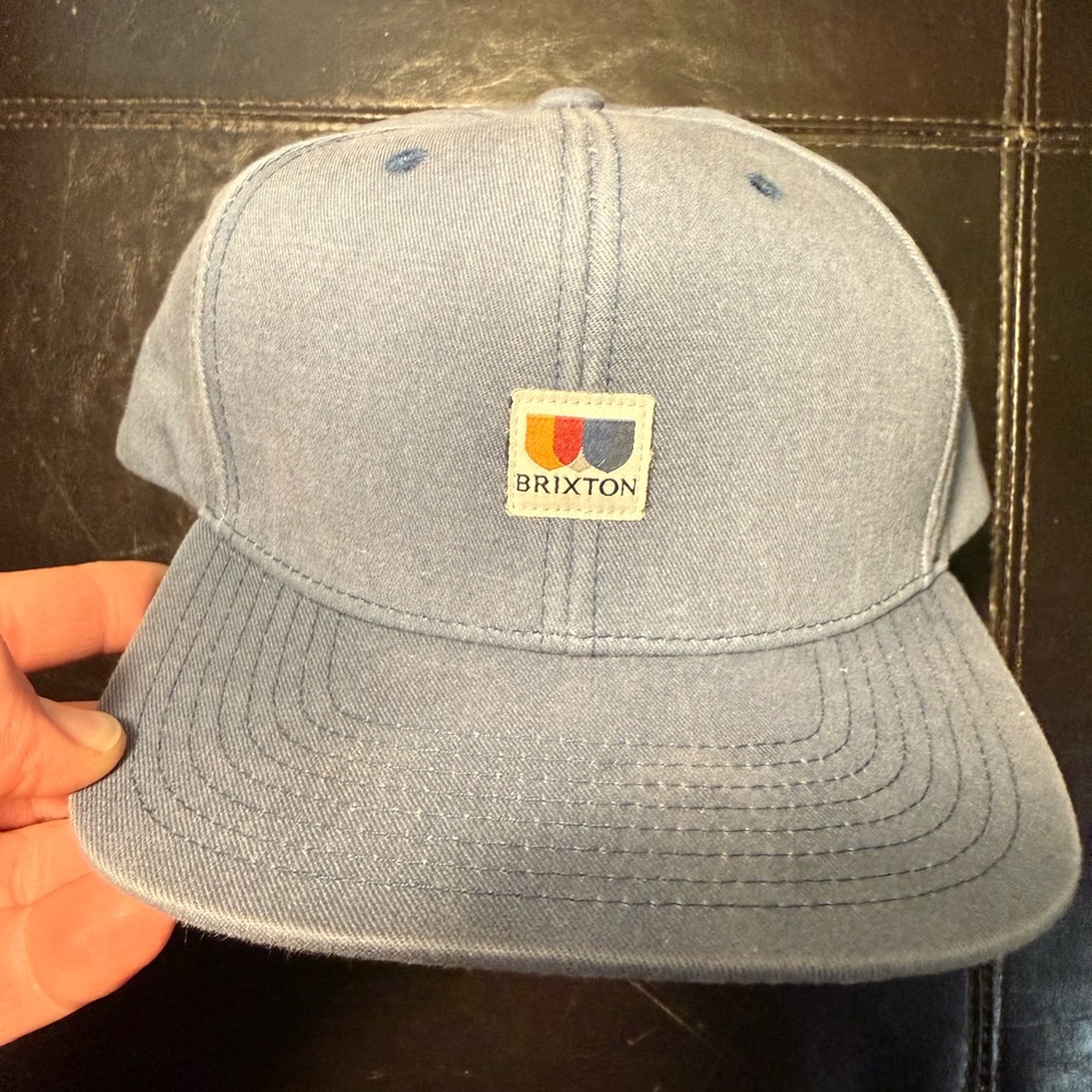 (Clearance) Brixton Blue Denim Cap